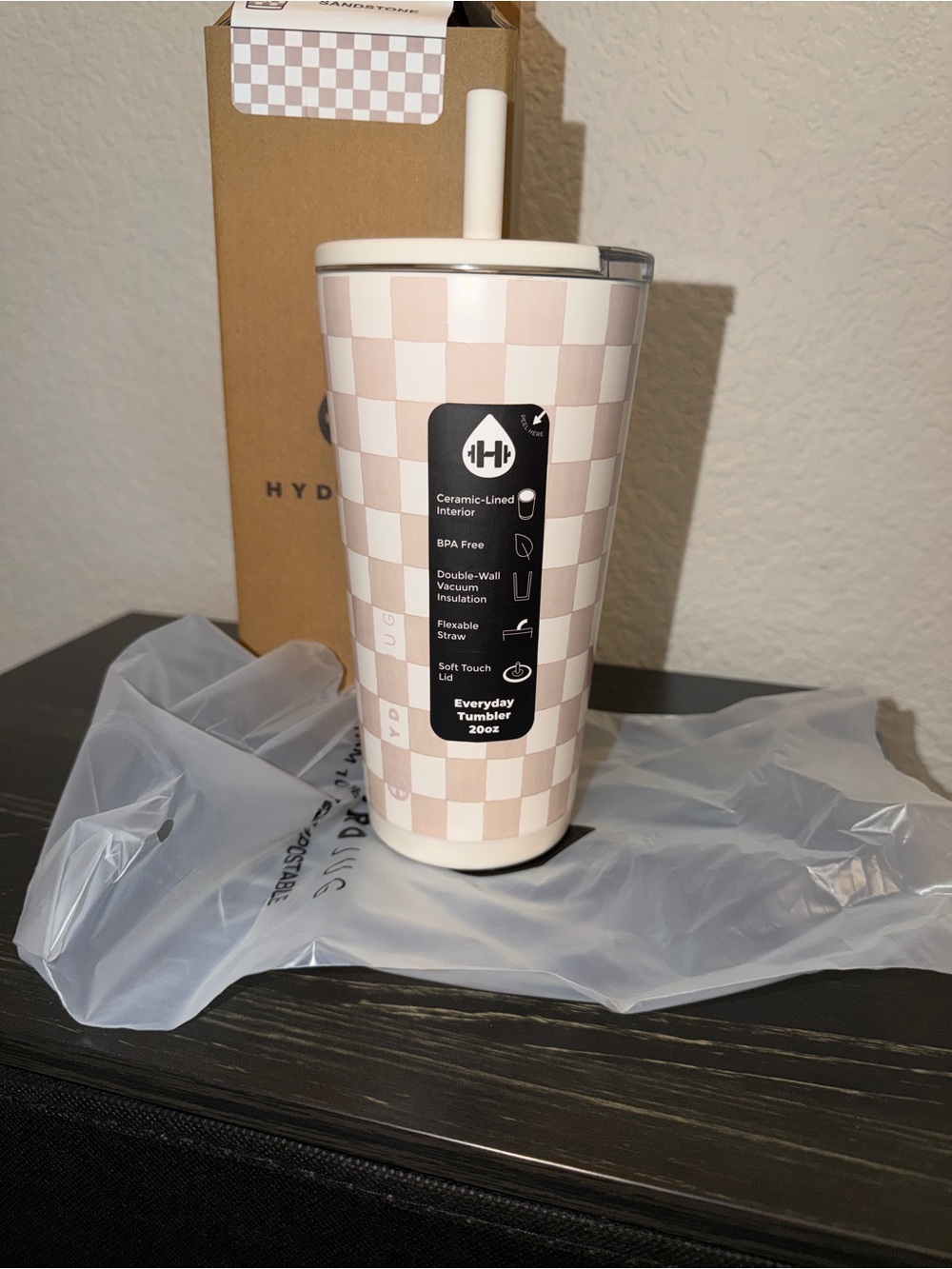 Hydrojug Everyday Tumbler 20oz - Sandstone